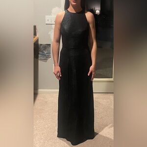 Hailey Paige occasion bridesmaid dress black